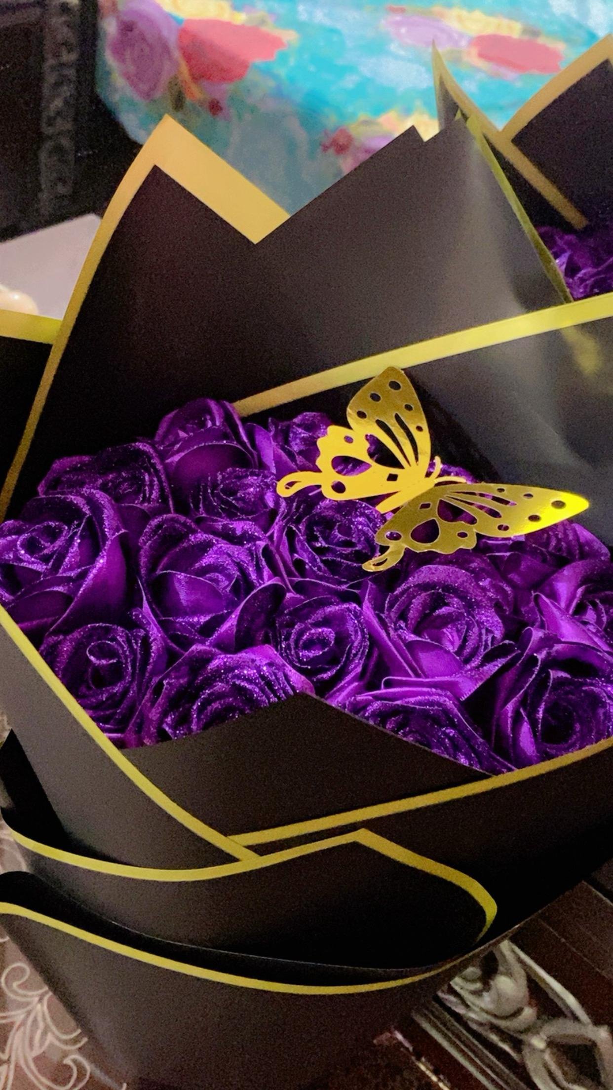 Purple Grace ( 50 Flowers )