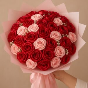 Blush of Love Bouquet ( 150 Flowers )