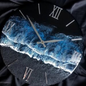 Aqua Flow Wall Clock